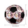 Soccer Ball Colorful Machine Stitched PVC Size 5 Team Training Competition Ready Durable High-Bounce Cool Sports Gift
