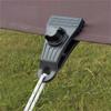 10 Stück Planenclips Heavy Duty Lock Grip Klemmen Poolabdeckung Zelt Befestigungshalter Winddicht für Überdachungen Markisen Outdoor Camping