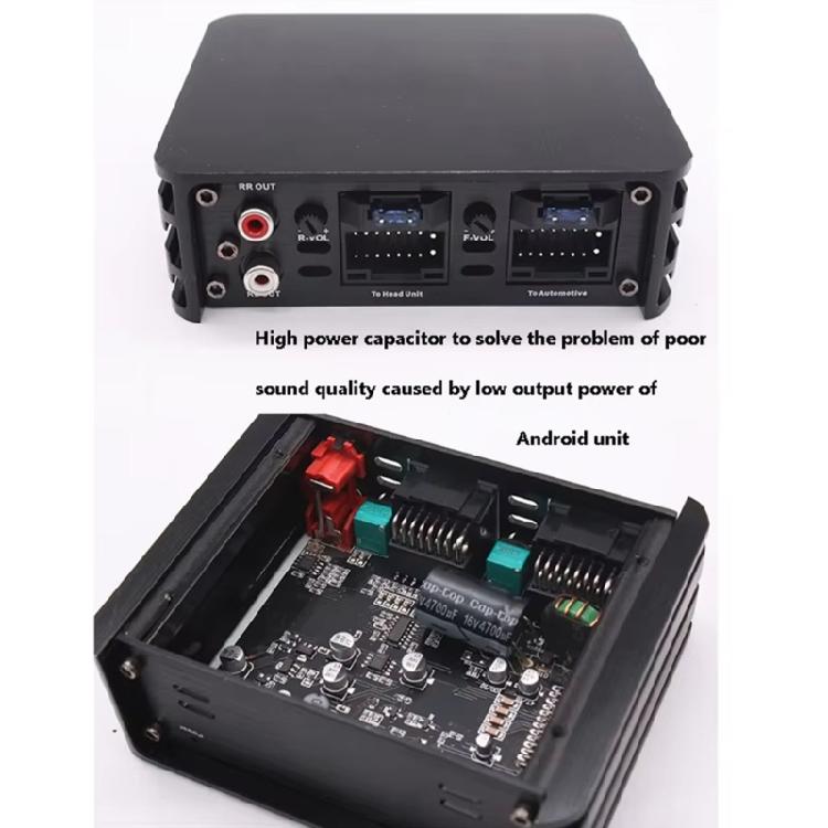 Multifunctional 240W Vehicle Sound Amplifier with High Power Output and Easy Installation for Enhanced Music Enjoyment