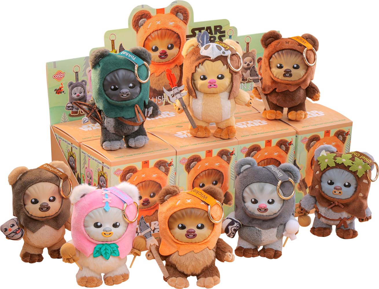 Hot Toys ZAKKA Cosplay Plush Toy Star Story Trading Series of Wars/Ewok (Box 8)