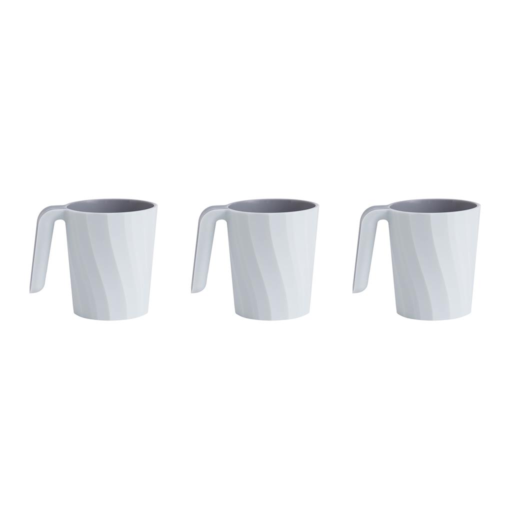 2/3 Tooth Cup Plastic Anti-slip Tooth Mug 301 To 400ml Bathroom Toothbrush Holder Washing Cup  Light Blue