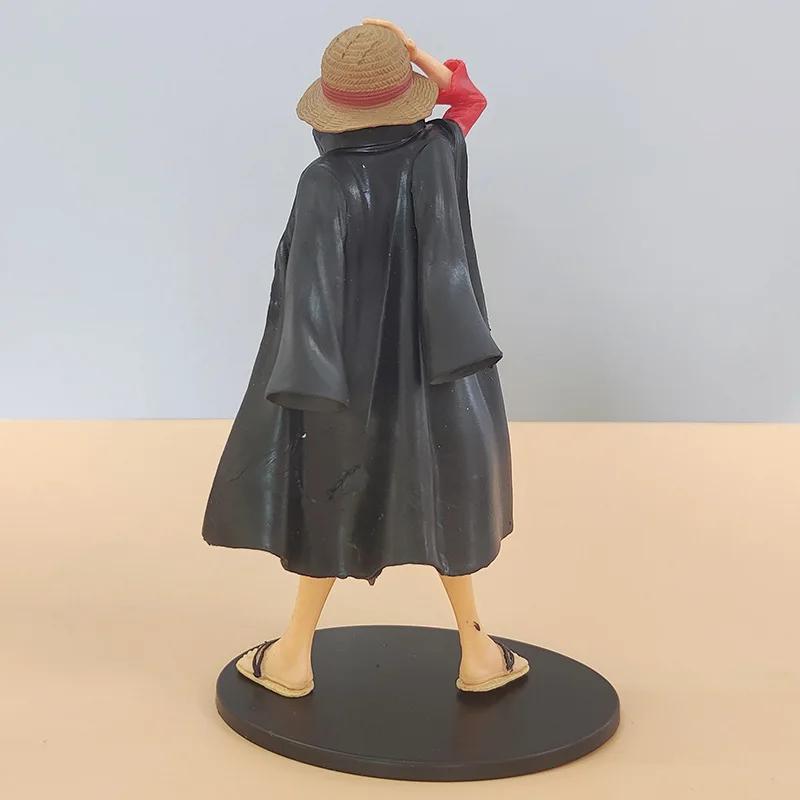 15cm One Piece Luffy Gear 5 Action Figure Sun God Nika Statue Anime Figurine Pvc Model Doll Collection Toy Gift Kids