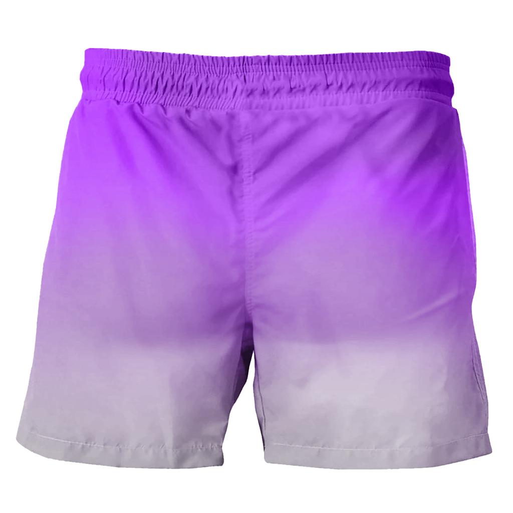 Men Swimming Shorts Quick Dry 3D Printed Let's Drink Beer Trunks Beach Shorts