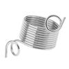10Pcs Stainless Steel Metal Yarn Guide Ring Knitting Thimble Wool Weaving Tool Knitting Crochet 19Mm Silver Metal Yarn Guide