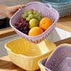 ZISIZ Multifunctional Double-Layer Kitchen Drain Basket