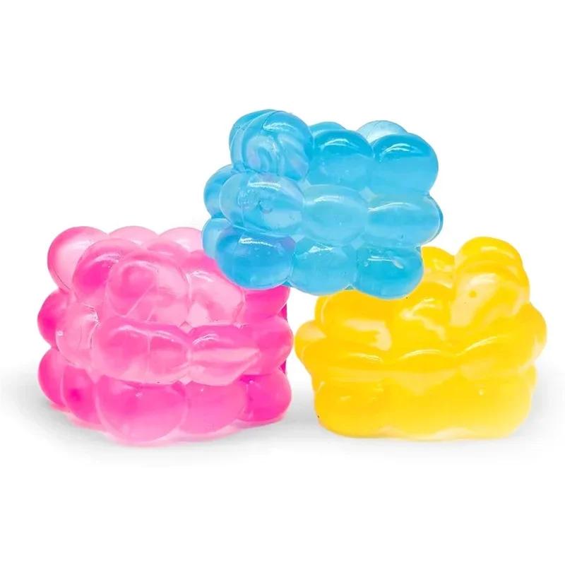 Three Dimensional Bubble Cube Relief Sensory Toy Non-Toxic Maltose Slow Rebound Squeeze Decompression Toy For Adhd Gift