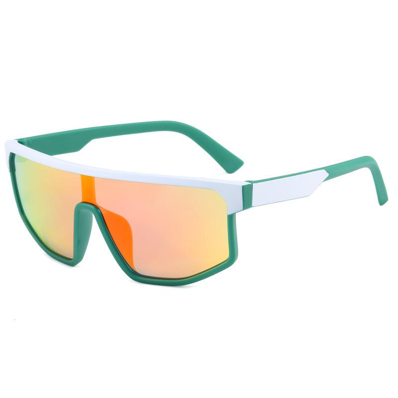 

Cycling Glasses Women Outdoor Sports Windproof Sand Small Frame Colorful Sunglasses Ultraviolet Sunglasses Trendy 6042 зелёный