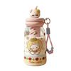 Cartoon Tritan Straw Water Cup - Unisex, Portable, Cute & Durable for Summer
