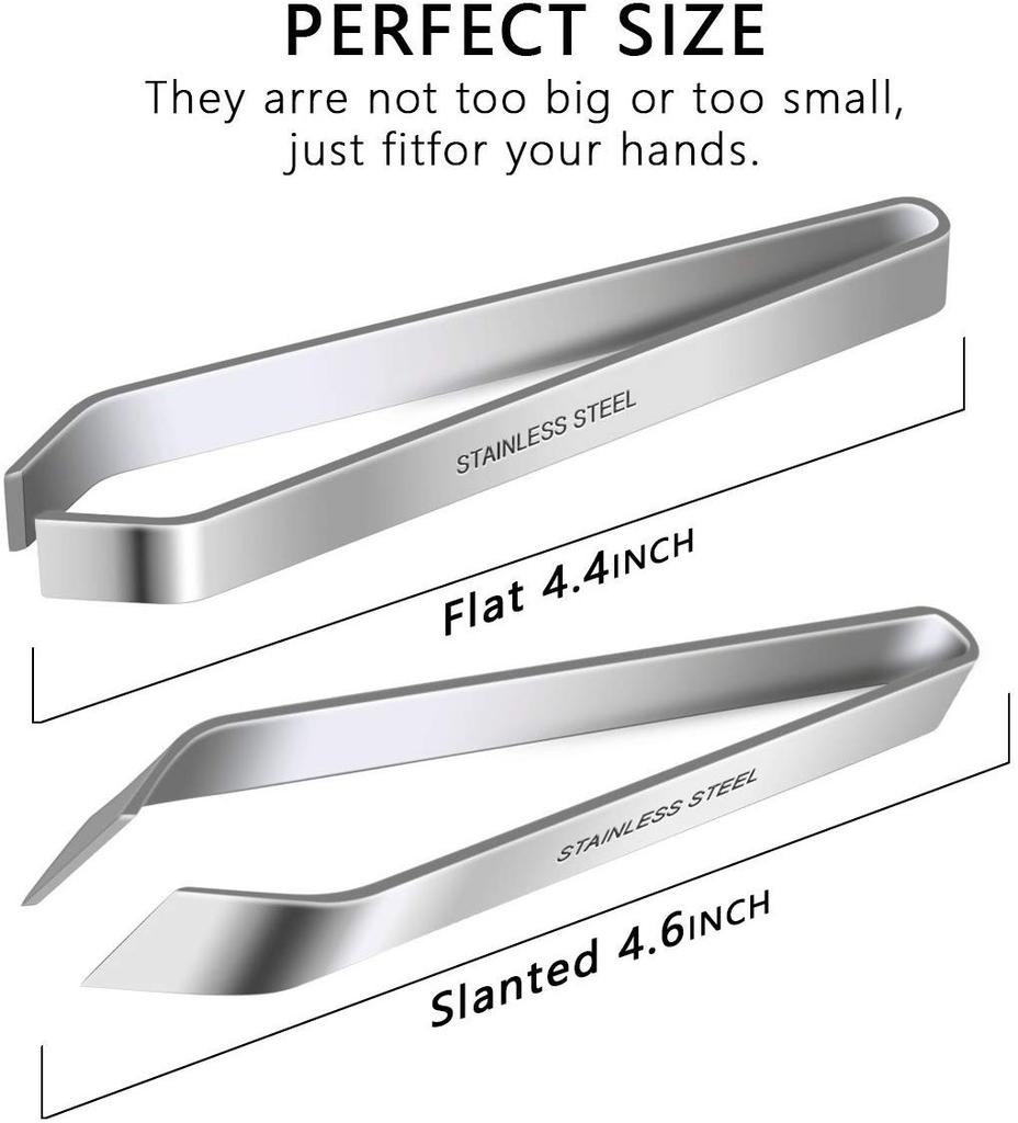 2pcs Fishbone Pliers Disassembly Tool Kitchen Plucking Chicken Feathers Fish Bones Multifunctional Hair Removal Tool