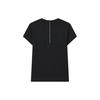 New FILA Regular T Shirt Women's Pitch Black A11W211117FBK
