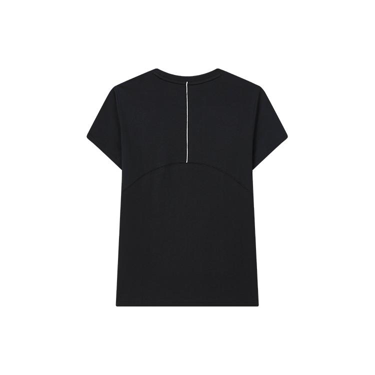 New FILA Regular T Shirt Women's Pitch Black A11W211117FBK