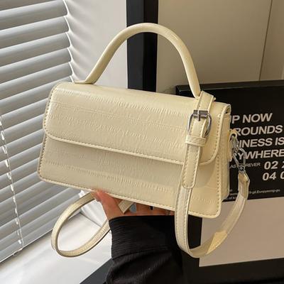 Small Bag Women's New Shoulder Portable Small Square Bag Fashionable Versatile Messenger Bag