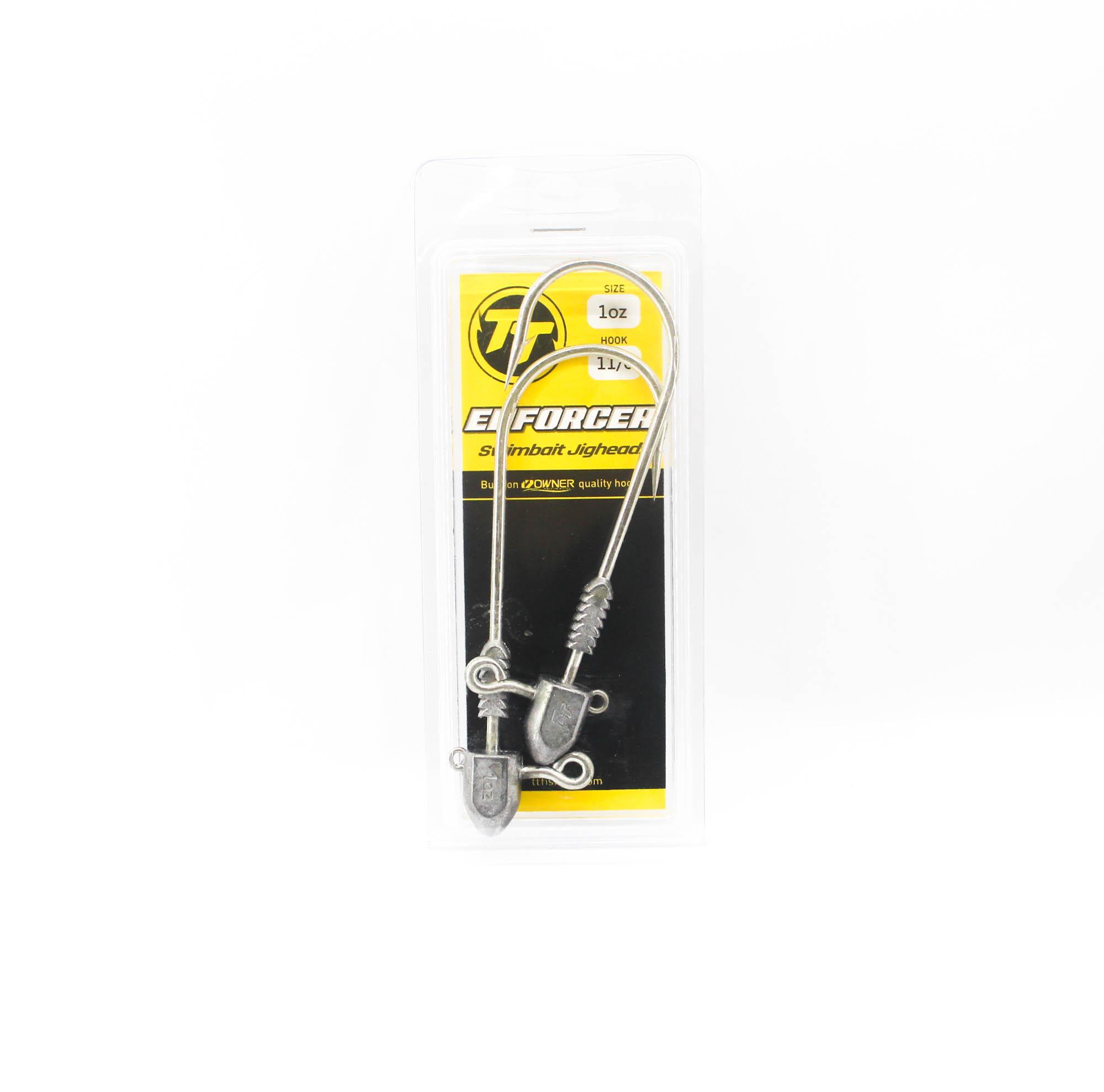 Tackle Tactics TT Enforcer Jig Head 1 oz 11/0 2/pack (3127)