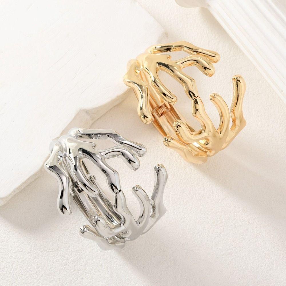 Europe American Style Branch Cuff Bangles Hyperbole Exaggerated Bracelet  Decoration