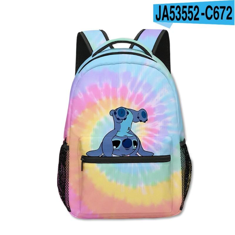 Disney Stitch Backpack for Primary and Secondary School Students
