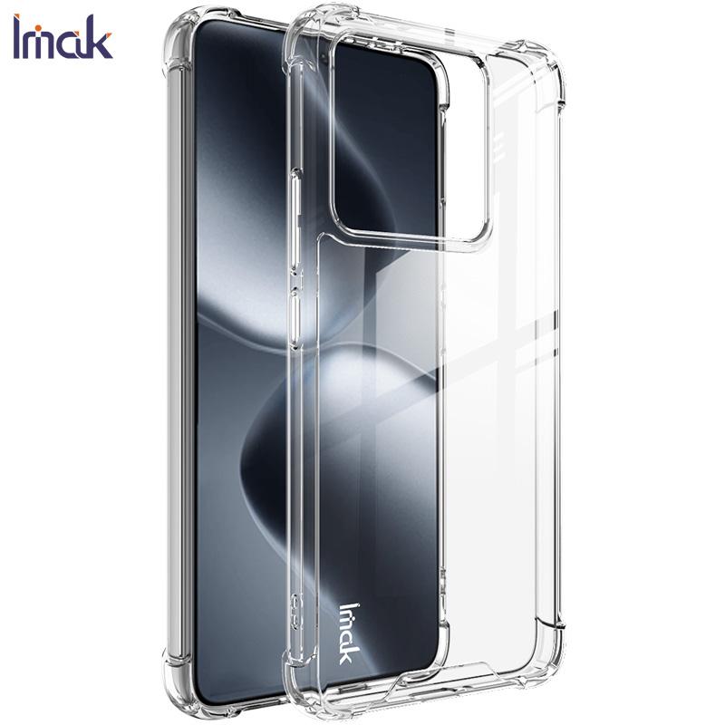 

Для Xiaomi 14T Pro 5G чехол для телефона IMAK ударопрочный мягкий чехол Space MI 14T белый