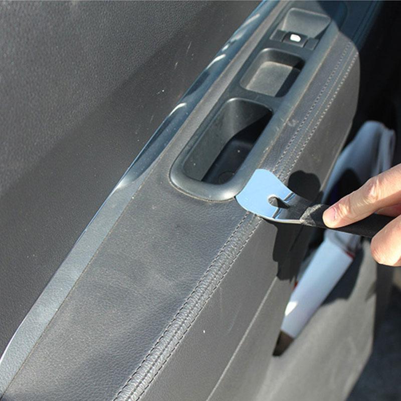 Metal Auto Dismantle Tools Kit Car Radio Door Clip Panel Trim Dash Audio Removal Installer Pry Refit Set Hand-held Disassembly