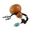 Retro Wood Gourd Hanging Decor Natural Gourd Pendant Portable Water Bottle  Outdoor