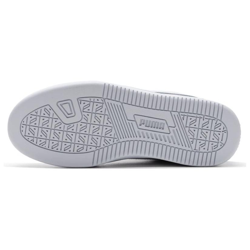 Puma Caven Comfortable Versatile Shock Absorbing Low Top Sneakers Unisex Sneakers White 395202-05