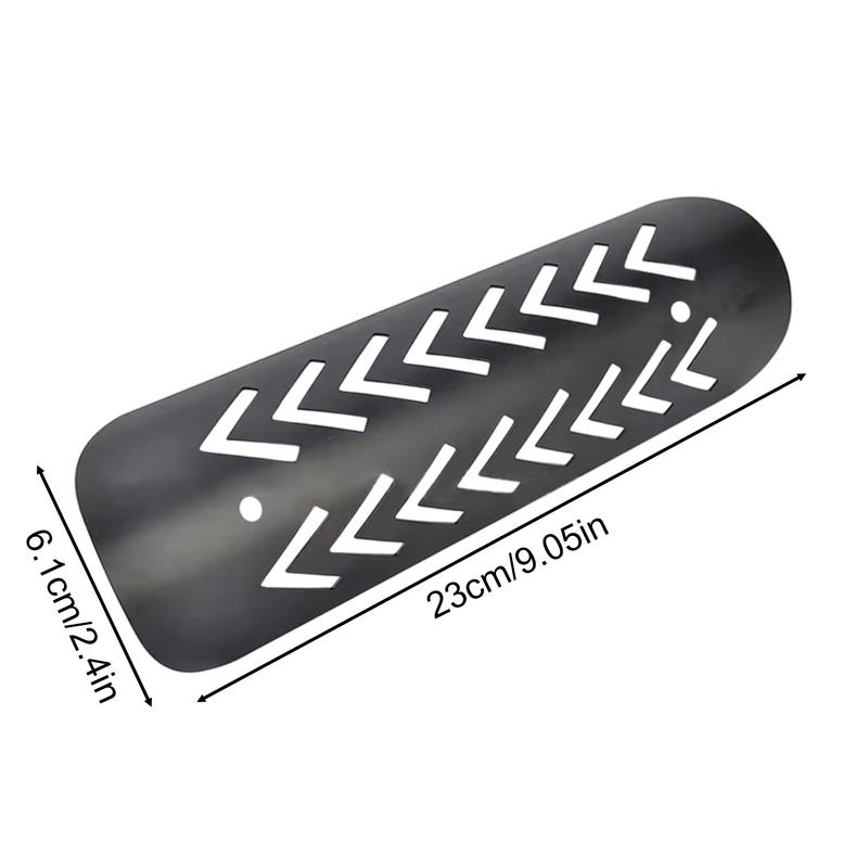 Motorcycle Heat Shield Anti-Scald Motorcycle Pipe Cover Abrasion-Proof Quick-Install Non-Slip Motorbike Accessories For Touring