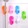 Bathroom Plastic Strong Suction Cup Wall Mounted Shower Head Bracket Holder Seat