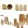 Charming Multi-purpose Wooden Russian Nesting Dolls Ideal For Celebrations And Events