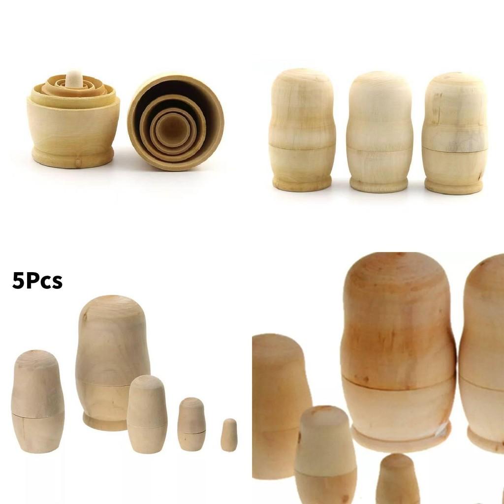 Charming Multi-purpose Wooden Russian Nesting Dolls Ideal For Celebrations And Events