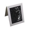 Deer Frame Under the Starry Sky Metal Silvery Stencil Embossing Cutting Dies For Diy Scrapbooking Paper Album Cards Making