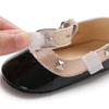 Baby Girl Soft Soled PU Shoes Infant Walking Dress Cradle Shoe First Walkers