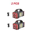 Lumină LED Multifuncțională Portabilă Reîncărcabilă cu Energie Solară Sursă de Lumină Duală USB Reflector de Căutare pentru Exterior Lumină de Camping pentru Drumeții