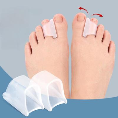 1 Pair of Hammer-shaped Foot Stretchers, Toe Separators, Toe Protection Covers, Foot Care Tools