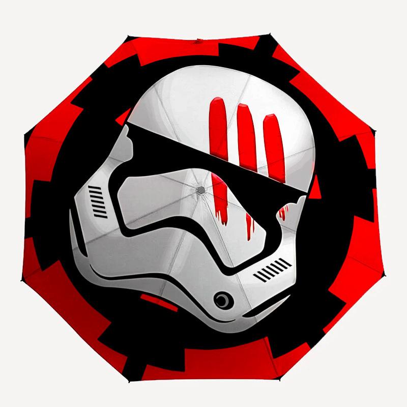 Stormtrooper,Imperial Automatic Folding Umbrella Compact 8 Rib Design,Unique Style,Suitable for Everyday Outdoor Use,Perfect Gift for