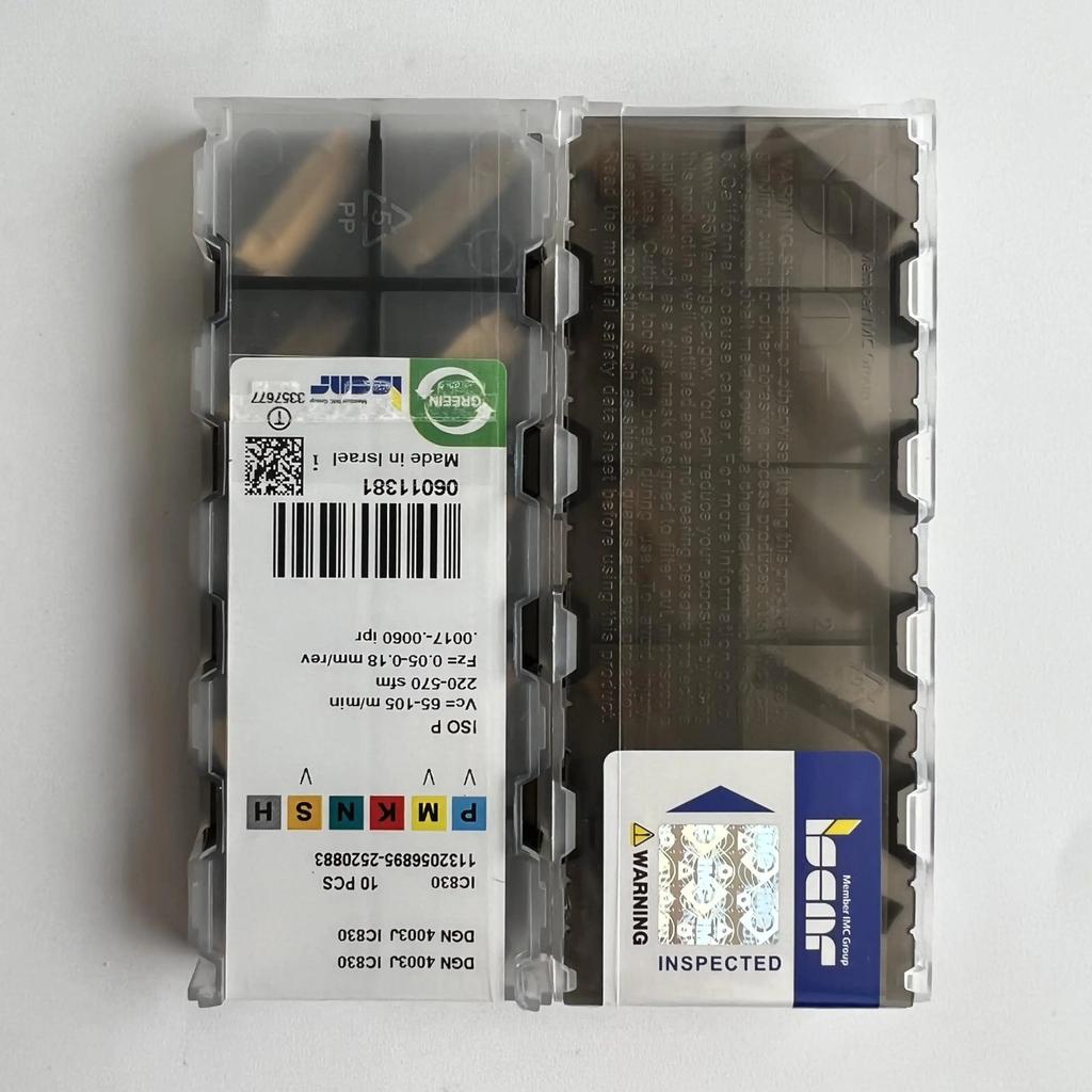 ISCAR / DGN4003J IC830 /Industrial indexable Carbide Inserts 10 PCS