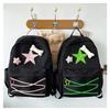 Girls Star Pattern Backpack Student Teens Lightweight School Bookbag Women Casual Large Capacity Travel Rucksack Daypack