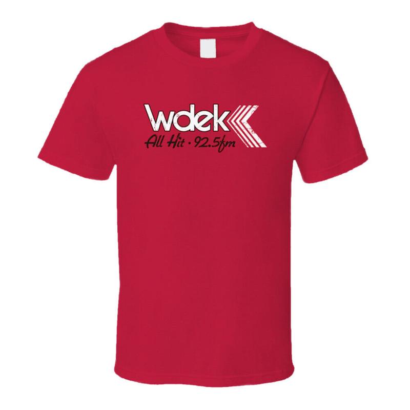 Wdek 92 5 Fm Radio Dekalb T Shirt S разноцветный