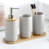Pepper Mill Tray Bamboo Salt Pepper Shaker Stand Trays Multipurpose Natural Wooden Tray Storage Holder Home Decoration Crafts