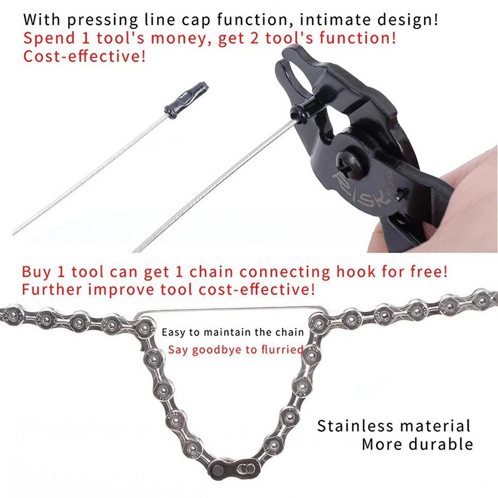 Mini Chain Quick Link Tool Bicycle Chain Link Pliers Mountain Bike Repair Tool Easy Removal Installation Hand Tools