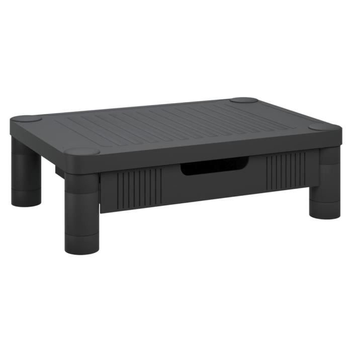 51722 vidaXL Monitor Stand Black 43x30.5x13 Cm