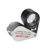 30X mini multifunkční ruční LED lupa na klenoty přenosná 21 mm lupa na klenoty 6