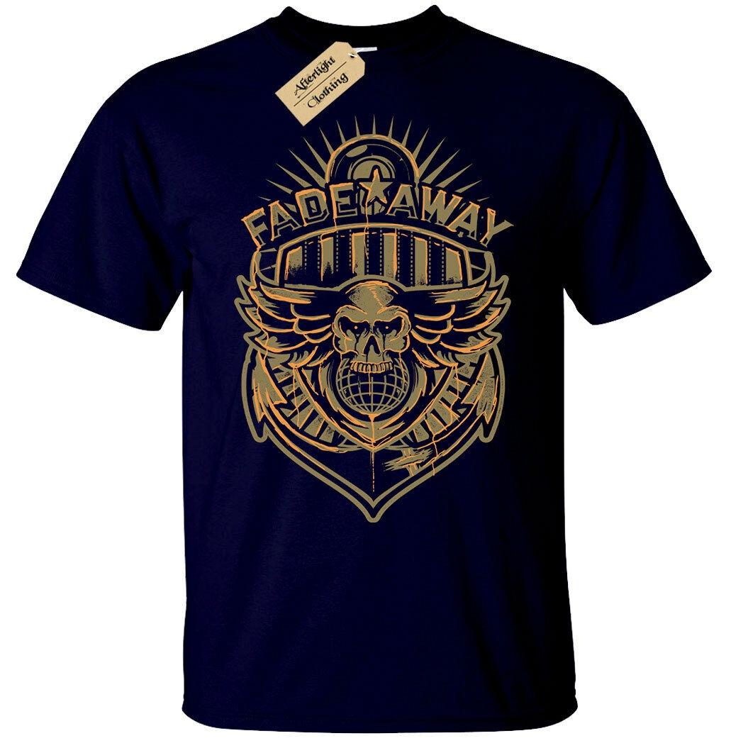 

Футболка унисекс Fadeaway Anchor Skull с морскими черепами