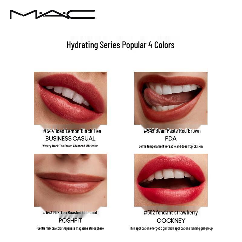 M.A.C Lustreglass Lipstick