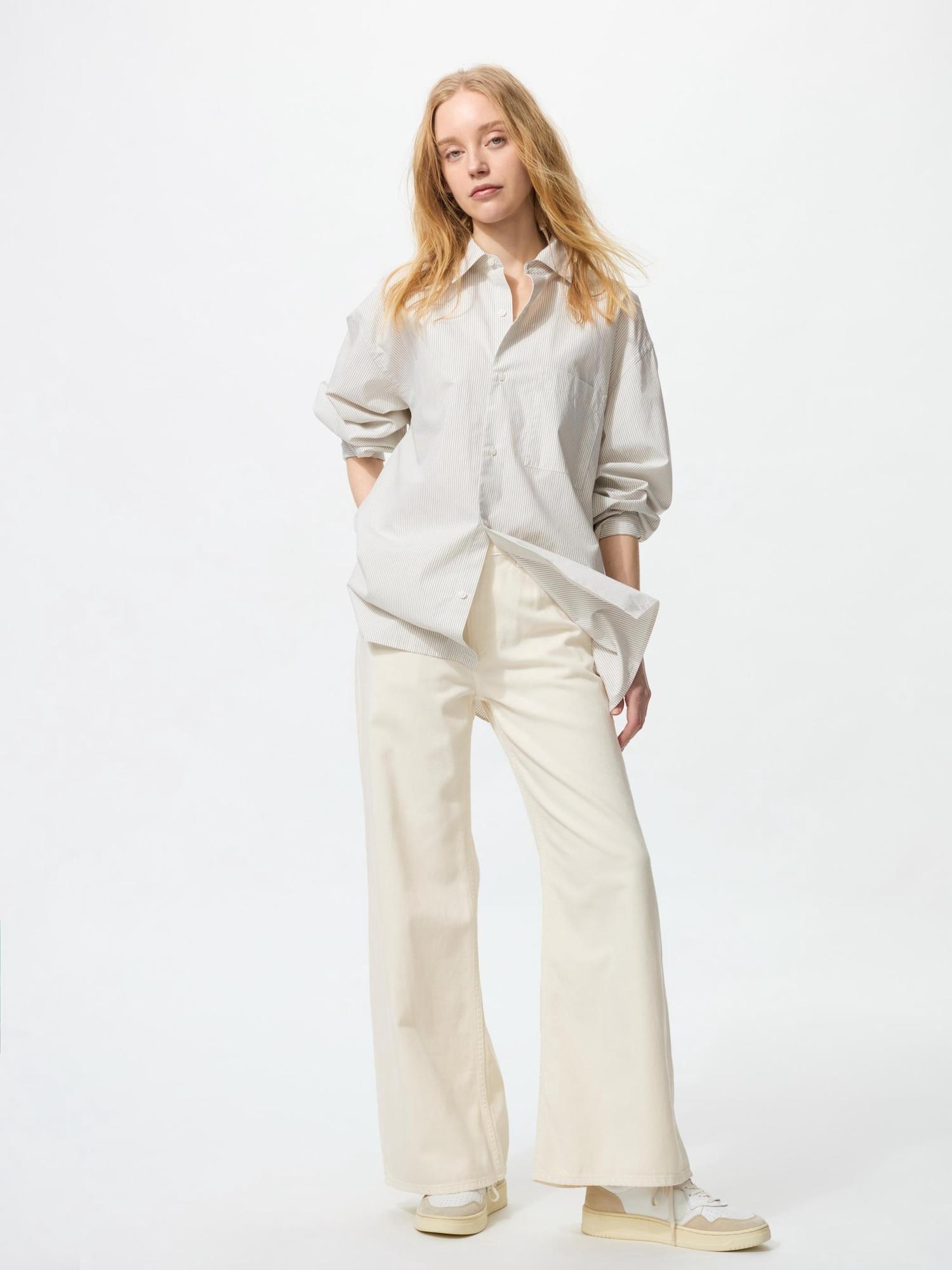 

Uniqlo Японські широкі джинси з кльошем