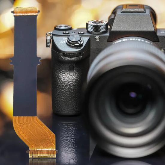 LCD Screen Flex Cable Rust-proof Professional Repair Parts Digital Camera Display Screen Hinge Flex Cable Replacement for Sony A7 A7II