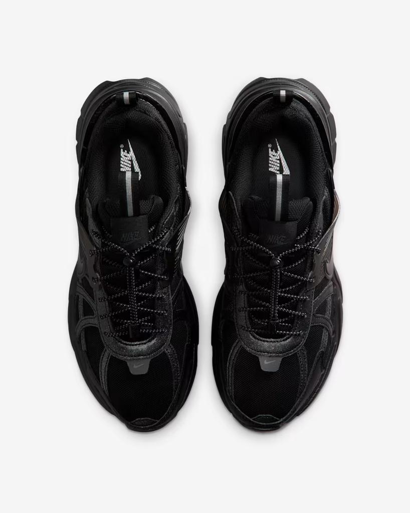 IH0388-001 Nike V2K Run Shoes Black Metallic Silver Anthracite (Women's)