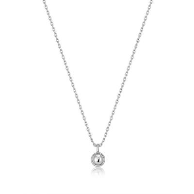 [Llevado por Go Yoon-jung y Yuna de Itzy] Collar de Plata de Ley 925 Gota de Agua n045-01H