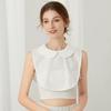 Fashion Half Shirt Style Fake Collar for Women Stand Detachable Collar Fake Girls Vintage Lace Ladies False Blouse Collar Decor