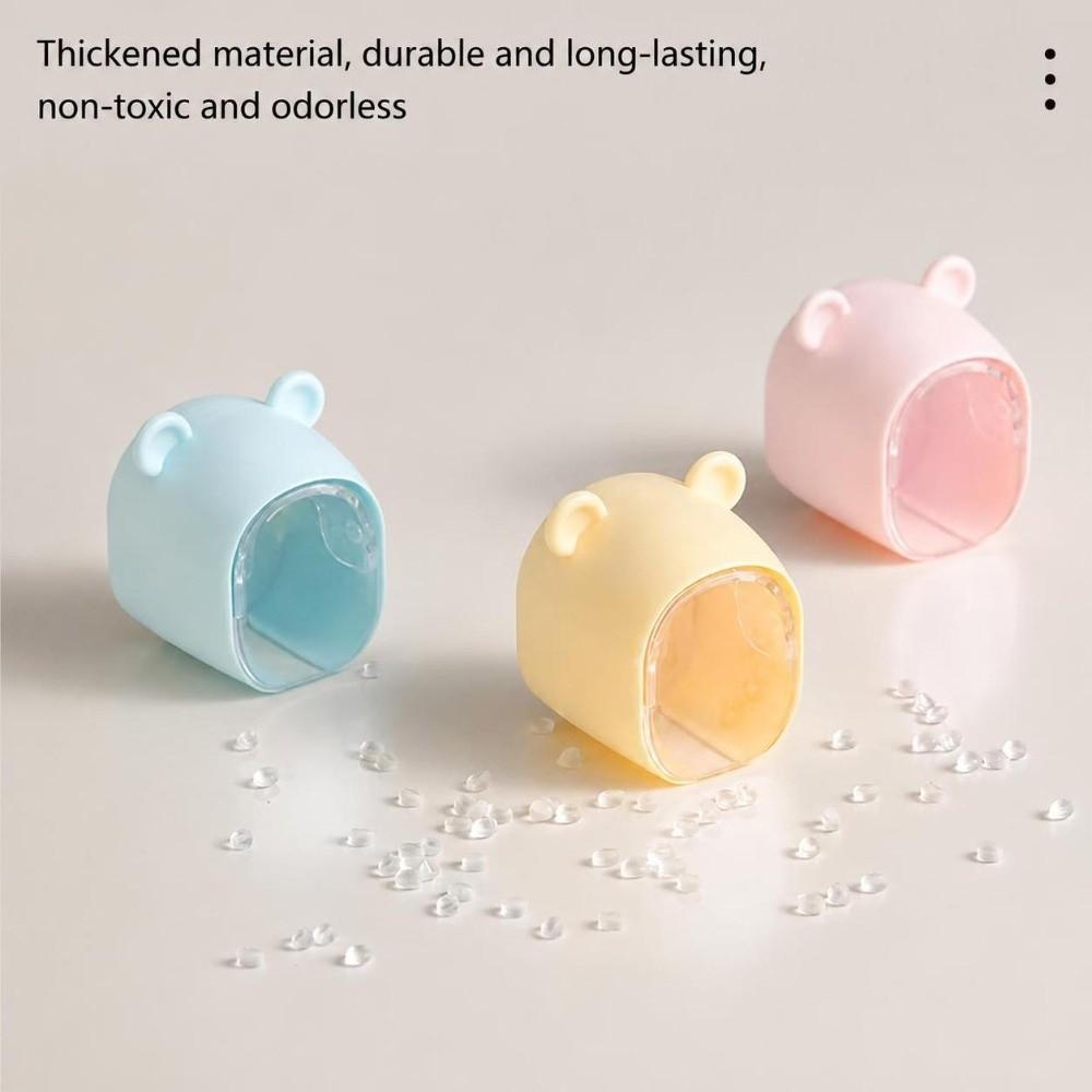Flip-top Toothbrush Holder Dustproof Toothbrush Storage Box Durable Toothbrush Rack Bathroom Use