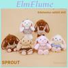 Snow Plush Bunny Toy Soft Short Pile Plush For Kids Birthday Gift