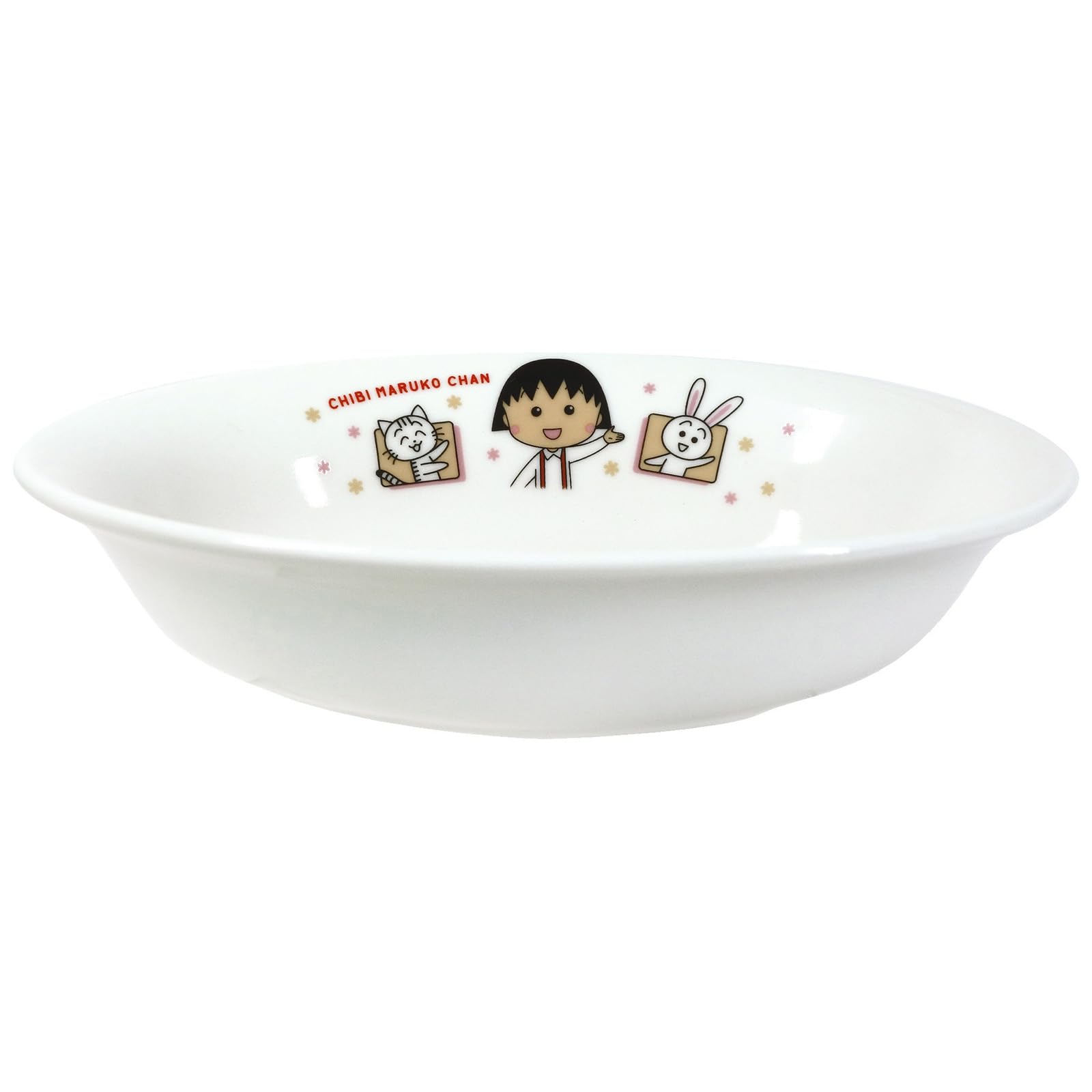 

Curry 18 x 13 Microwave and Dishwasher Character Made in 127154 Chibi Maruko-chan Plate, cm, Safe, Tableware, Children s Tableware, Goods, Japan, белый