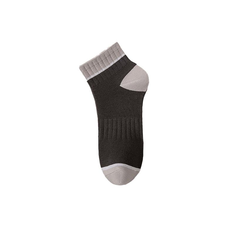

Male Autumn and Winter New Leisure Warm Comfortable Match Color Antibacterial Deodorant Socks 1 pair чорний